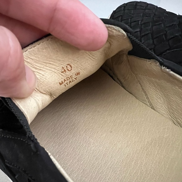 M. Gemi The Cerchio Black Nubuck Size 40 Sneakers - Picture 6 of 9